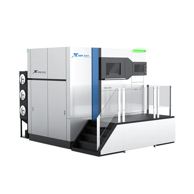 XDM 420/500 powder bed laser melting metal 3D printer.