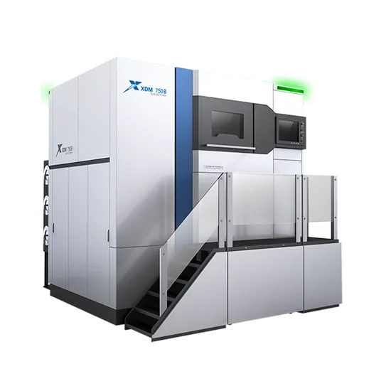 XDM 750 super-large powder bed laser melting metal 3D printer.